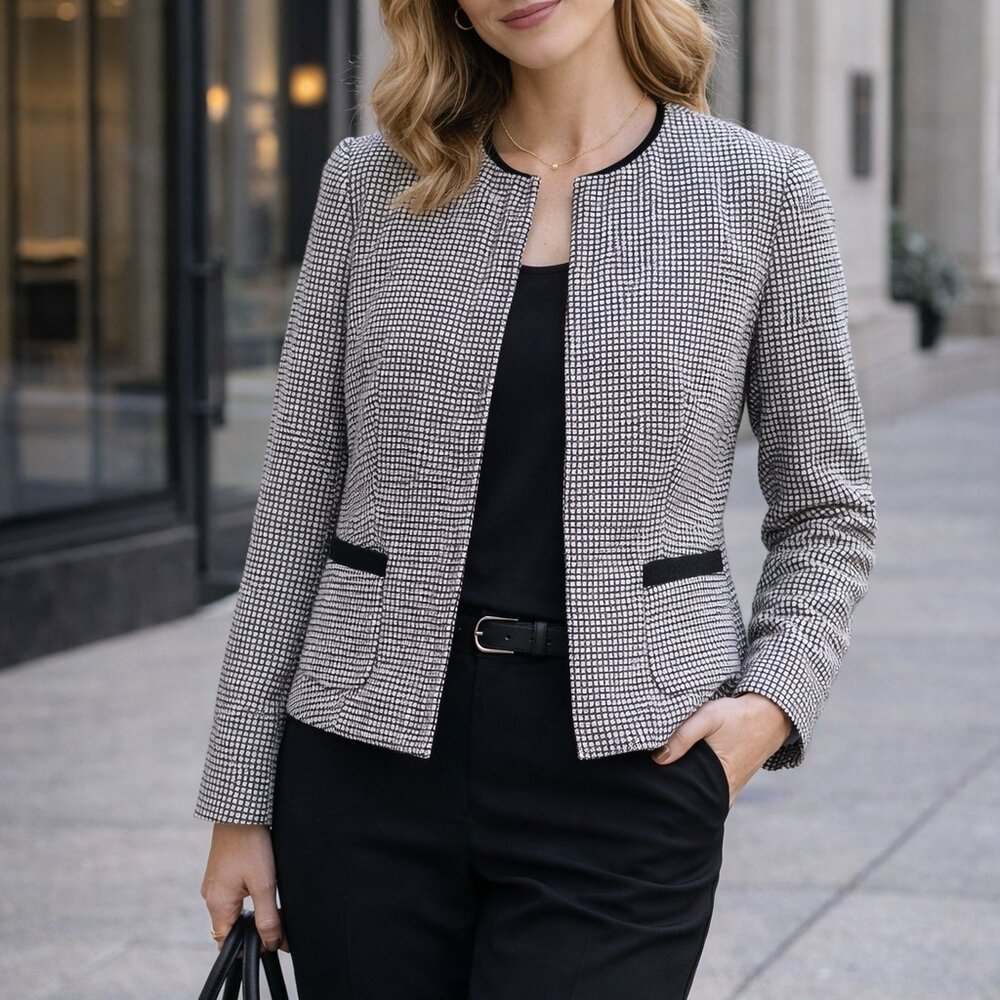 NEW HUGO BOSS Blazer | Elegant Modern | Fall office outfit | Executive Chic